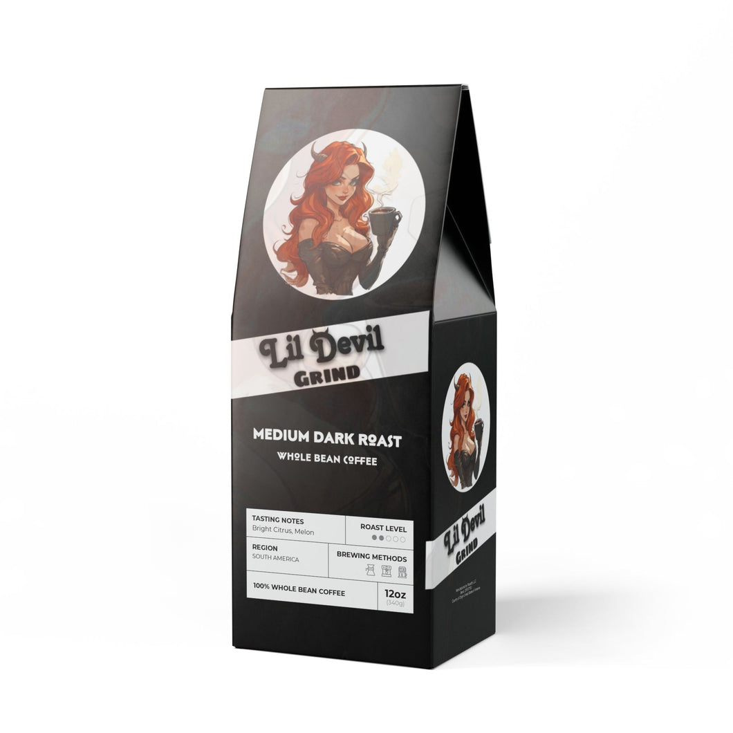 LIL DEVIL GRIND Whole Bean Coffee (Light-Medium Roast)