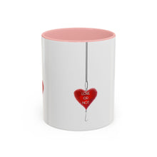 Load image into Gallery viewer, Mug Love or Not Valentine Accent Coffee Mug (11, 15oz)
