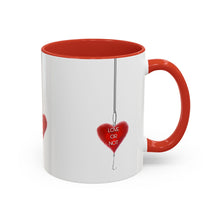 Load image into Gallery viewer, Mug Love or Not Valentine Accent Coffee Mug (11, 15oz)
