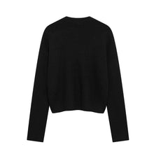 Load image into Gallery viewer, Winter Women Clothing Ball Decoration Long Sleeve round Neck Sweater
