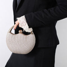 Load image into Gallery viewer, Retro Glittering Powder Portable Cocktail Bag Arc Dinner Bag Beaded Bag Evening Bag
