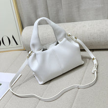 Load image into Gallery viewer, French Niche Boling Cloud Bag Lychee Pattern Soft Leather All Match Open Handbag for Women One-Shoulder Crossboby Bag
