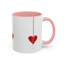 Load image into Gallery viewer, Mug Love or Not Valentine Accent Coffee Mug (11, 15oz)
