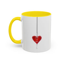 Load image into Gallery viewer, Mug Love or Not Valentine Accent Coffee Mug (11, 15oz)
