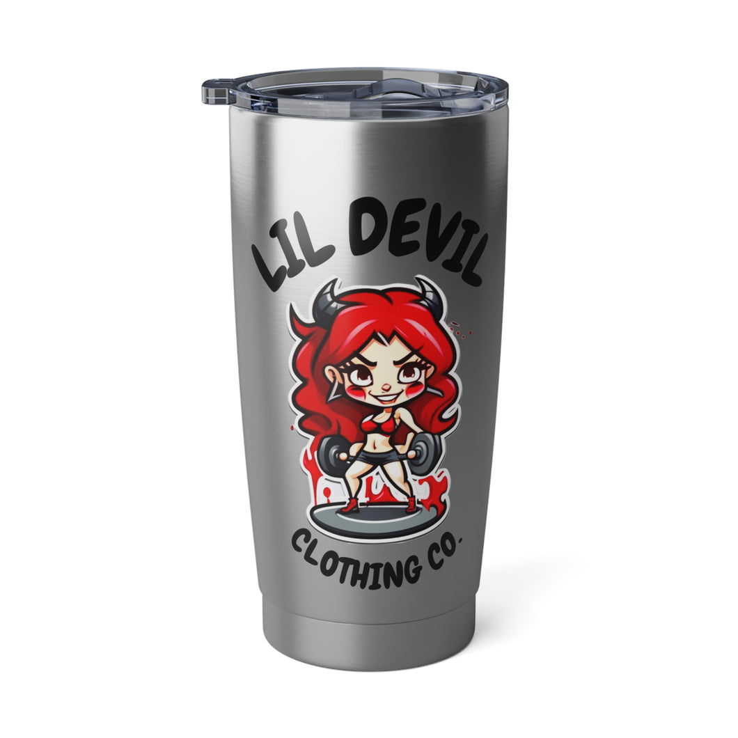 Vagabond 20oz Tumbler LilDevil fitness print