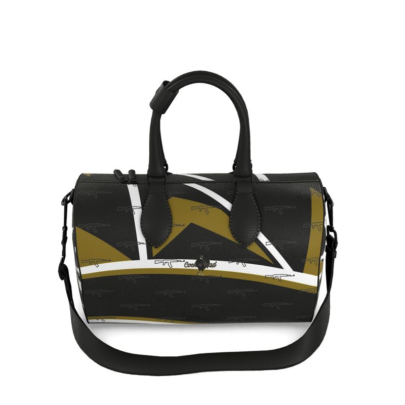 #421 cnl limited Edition gun/rooster print blk/gold