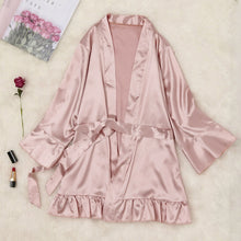 Load image into Gallery viewer, Midnight Charm Sexy Lingerie Sexy Lingerie Nightgown Home Pajamas
