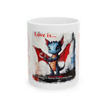 Load image into Gallery viewer, Mug Dragon Love On Valentines Day
