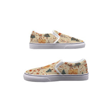 Load image into Gallery viewer, Women&#39;s Slip On Sneakers Christmas print
