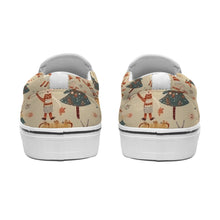 Load image into Gallery viewer, Women&#39;s Slip On Sneakers Christmas print
