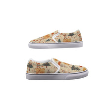 Load image into Gallery viewer, Women&#39;s Slip On Sneakers Christmas print
