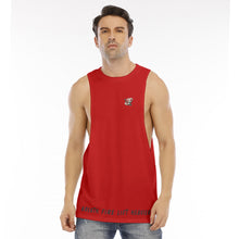 Load image into Gallery viewer, All-Over Print Men&#39;s O-neck Long Tank Top breath fire lift heavier
