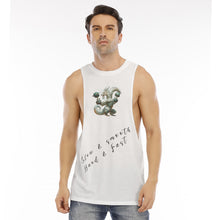 Load image into Gallery viewer, All-Over Print Men&#39;s O-neck Long Tank Top dragon sshf
