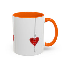 Load image into Gallery viewer, Mug Love or Not Valentine Accent Coffee Mug (11, 15oz)
