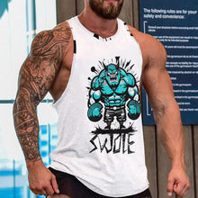 Load image into Gallery viewer, Men&#39;s Full print vest fitness theme swole theme
