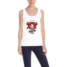 Load image into Gallery viewer, Gildan - Women&#39;s Tank Top - 64200L lil devil fitness print
