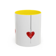 Load image into Gallery viewer, Mug Love or Not Valentine Accent Coffee Mug (11, 15oz)
