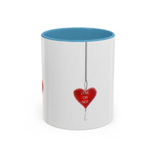 Load image into Gallery viewer, Mug Love or Not Valentine Accent Coffee Mug (11, 15oz)
