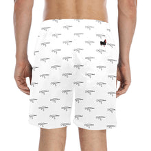 Load image into Gallery viewer, Patriotic Men&#39;s Mid-Length Beach Shorts (L51)
