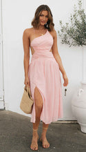 Load image into Gallery viewer, Women Clothing Sleeveless Backless Slit Hemline at Hem Maxi Dress
