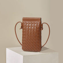 Load image into Gallery viewer, Retro Autumn Woven Cell Phone Bag Niche Texture Mini Shoulder Bag Casual Crossbody Bag
