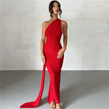 Load image into Gallery viewer, Summer Women Clothing Sexy Backless Halter Sheath Slim Fit Evening Dress Dress for Women
