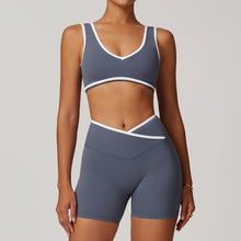 Load image into Gallery viewer, Bra Shorts Blue Gray
