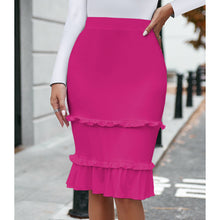 Load image into Gallery viewer, Women Clothing Solid Color Skirt
