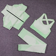 Load image into Gallery viewer, Green Yoga Suit
