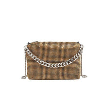 Load image into Gallery viewer, Dinner Bag Women Chain Diamond Embedded Shoulder Messenger Bag
