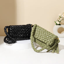 Load image into Gallery viewer, Bags Women Original Handmade Irregular Asymmetric Woven Elegant Underarm All Match Trendy One Shoulder Mother Child Bag
