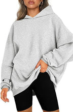 Load image into Gallery viewer, Women Clothing Hooded Pullover Oversized Loose Casual Brushed Hoody
