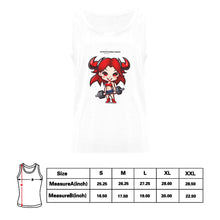 Load image into Gallery viewer, Gildan - Women&#39;s Tank Top - 64200L lil devil fitness print
