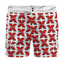 Load image into Gallery viewer, #104 cocknload Board Shorts cityboy/gun print
