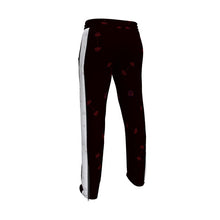 Load image into Gallery viewer, Men’s Tracksuit pants black/red swole print
