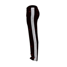 Load image into Gallery viewer, Men’s Tracksuit pants black/red swole print
