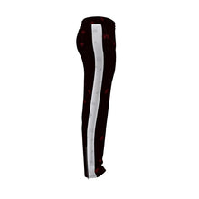 Load image into Gallery viewer, Men’s Tracksuit pants black/red swole print
