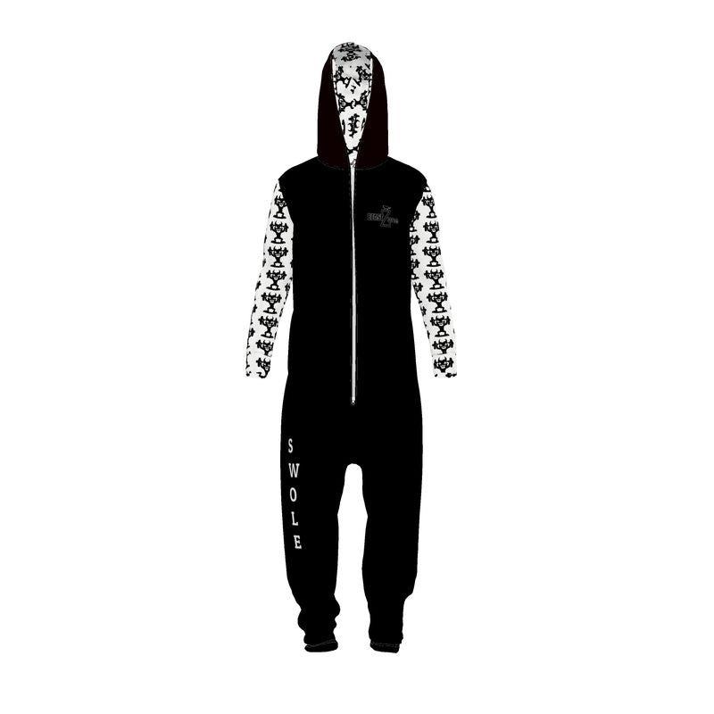 Cut and sew onesie beastzone print