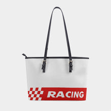 Load image into Gallery viewer, Women&#39;s Tote Bag | PU 307 racing print
