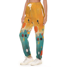 Load image into Gallery viewer, All-Over Print Women&#39;s Casual Pants 252 abstract, circles, print
