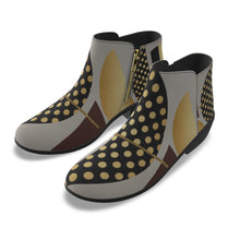 Load image into Gallery viewer, Men&#39;s Fashion Boots, black and gold 60
