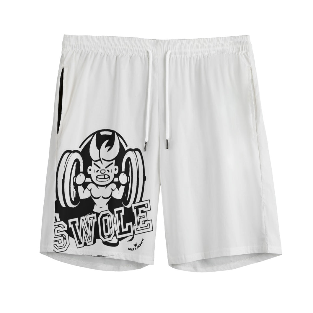 All-Over Print Men's Sports Short | 115GSM Cotton poplins swole print