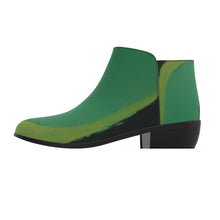 Load image into Gallery viewer, Women&#39;s Fashion Boots55 green in lime  print
