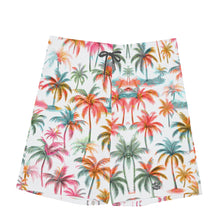 Load image into Gallery viewer, All-Over Print Men&#39;s Beach Shorts With Elastic Waist summer vibes palms
