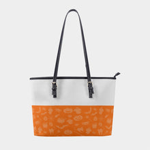 Load image into Gallery viewer, Women&#39;s Tote Bag | PU 326 pumpkin print
