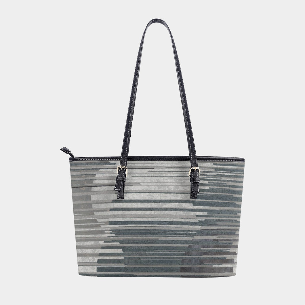 Women's Tote Bag | PU 322 silver print