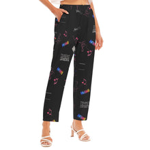 Load image into Gallery viewer, All-Over Print Women&#39;s Loose Straight-leg Pants music lovers
