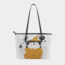 Load image into Gallery viewer, Women&#39;s Tote Bag | PU 328 Halloween print
