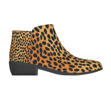 Load image into Gallery viewer, Women&#39;s Fashion Boots Leopard theme
