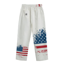 Load image into Gallery viewer, All-Over Print Unisex Straight Casual Pants | 245GSM  C otton Jaxs n crown usa print
